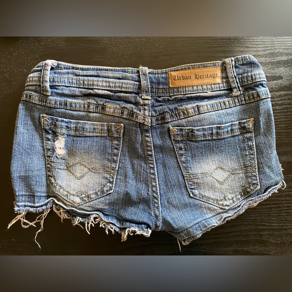 Shortie Jean Shorts - Picture 5 of 5